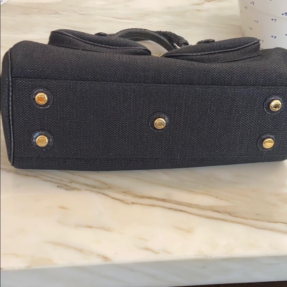 Dior Detective Python Skin Leather and Canvas Tote - Picture 6 of 8